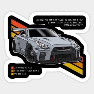 Nissan GTR Sticker